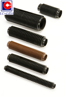 Protections de type cylindre pour tiges filetées en caoutchouc, tiges de polissage et outils de fraisage