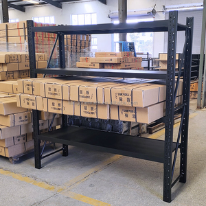 Étagères d'Entrepôt Personnalisées Directes d'Usine, Revêtement Époxy Anti-Rouille, Montage Facile, Niveaux Ajustables, Étagères de Stockage Industrielles - Product Image 5