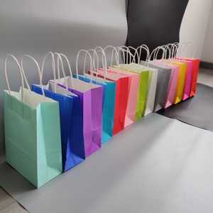 Whole Sale Kraft <b>Paper</b> Bags Goodie Women Party Bags for Kids Birthdays - Product Image 6