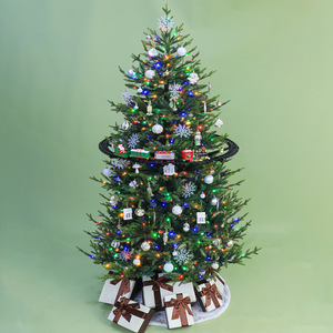 Easy Assemble PVC Materials <b>LED</b> Pre-lit Christmas <b>Tree</b> Hinged Artificial Christmas <b>Tree</b> PE - Product Image 2
