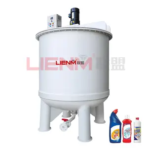 hot sale Polypropylene anti-corrosive mixer washing liquid and pigment mixing tank made from PP PVC