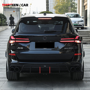 Diffusore Posteriore Nero Lucido in ABS per <span class=keywords><strong>BMW</strong></span> G05 <span class=keywords><strong>X5</strong></span>, Stile Lampada per <span class=keywords><strong>Paraurti</strong></span> Posteriore <span class=keywords><strong>X5</strong></span> M Sport 2019-2025, Kit Carrozzeria <span class=keywords><strong>X5</strong></span> - Product Image 6