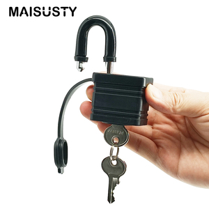 Candado laminado de 40mm Chapado en zinc Candado antirrobo impermeable Candado con llave de alta seguridad - Product Image 5