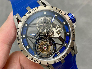Reloj de Pulsera Mecánico de Alta Calidad para Hombre, Diseño Abierto con Movimiento Mecánico Tourbillon - Product Image 2