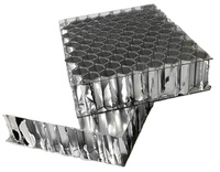 Panneau en nid d'abeille en aluminium anodisé de luxe haut de gamme pour cabines d'ascenseur VIP et intérieurs de yacht