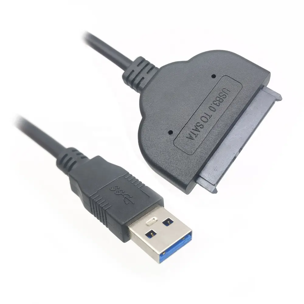 Plug And Play 5Gbps 22 Pin 2.5 Inch Sata To Usb 3 To Sata Chip Probe Pcb Adapter Cable For Hard Cd Drive