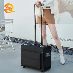 商务旅行和航空行李用防水牛津布乘务员行李箱