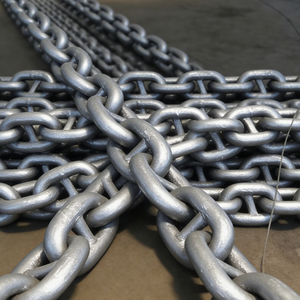 Cadena de Anclaje Marina Galvanizada en Caliente para Uso en Alta Mar, Certificada por IACS, Cadenas de Amarre con Certificado IACS en Venta, MPR Corrosi - Product Image 1