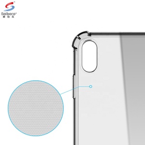 Saiboro gota resistencia Ultra delgada transparente para iphone x caso de la cubierta de tpu transparente - Product Image 3