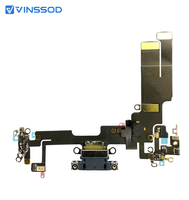 Adaptateur de réparation pour téléphone portable pour iPhone 14, câble flexible de port de charge, connecteur de dock, câble flexible de remplacement, vente en gros OEM