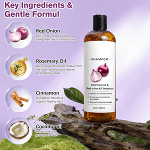 Champú <span class=keywords><strong>de</strong></span> Cebolla Orgánico - Restauración del Color con Protección UV para <span class=keywords><strong>Cabello</strong></span> Peinado - Product Image 5