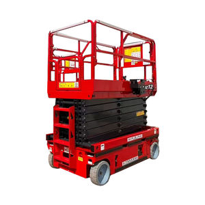 Plataforma Elevadora <span class=keywords><strong>Mini</strong></span> Tipo Económico de 6 Metros, Accionamiento Hidráulico por Motor, Elevador de Tijera Autopropulsado - Product Image 5