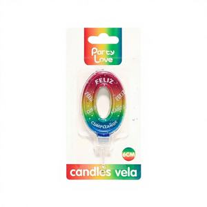 เทียนวันเกิดหลากสีทำมือ ขนาด 6.5 ซม. รูปหัวใจ สำหรับงานปาร์ตี้ บาร์ ปีใหม่ อีสเตอร์ รอมฎอน - Product Image 1