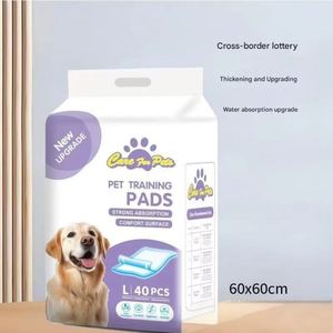 Couches jetables écologiques non tissées épaissies, super absorbantes et anti-odeurs pour chiens et chats - Product Image 3