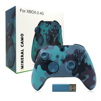 Manette de jeu sans fil 2,4 GHz avec double moteur de vibration, plusieurs couleurs, pour console de jeu XBOX Series PC