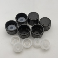 Nouveau design – Bouchon de bouteille d'huile essentielle de 28 mm avec bouchon intérieur en plastique inviolable et bouchon à vis pour bouteille de sirop