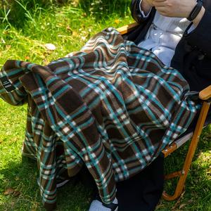 Mini coperta portatile in pile <span class=keywords><strong>per</strong></span> esterno trapunta spessa al ginocchio <span class=keywords><strong>per</strong></span> Picnic campeggio gita primaverile-<span class=keywords><strong>per</strong></span> lenzuola estive - Product Image 5