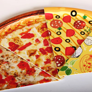 2025 thiết kế mới lâu dài <span class=keywords><strong>melamine</strong></span> bánh pizza tam giác tấm tấm - Product Image 3