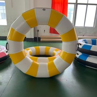 Bouées de natation gonflables en PVC personnalisées pour l'extérieur, capacité de 100 à 500 kg, installations aquatiques amusantes