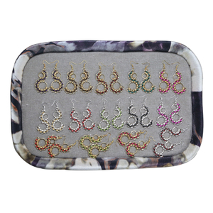 <span class=keywords><strong>La</strong></span> simetría de alambre de cobre alambre envuelto pendientes Cadena de correo para <span class=keywords><strong>la</strong></span> joyería de las mujeres - Product Image 5