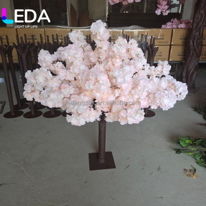 ต้นซากุระประดิษฐ์สีฟ้า LEDA สำหรับตกแต่งโต๊ะกลาง ต้นดอกซากุระปลอมสำหรับงานแต่งงาน งานเลี้ยง งานจัดเลี้ยงบนโต๊ะ - Product Image 4
