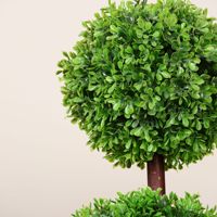 Boule d'herbe artificielle Milan, fausse plante en pot, boule décorative ronde pour sol intérieur, plante d'imitation pour aménagement paysager