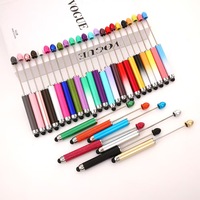 Nouveau stylet DIY multifonctionnel 3-en-1 : stylo à bille créatif et stylet multi-couleurs