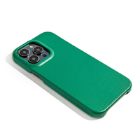 Étui en cuir de mouton fin pour iPhone Pro Max, coque de protection de luxe antichoc et souple pour iPhone