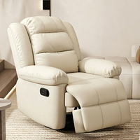 Fauteuil inclinable électrique de haute qualité, canapé simple en cuir, multifonctionnel