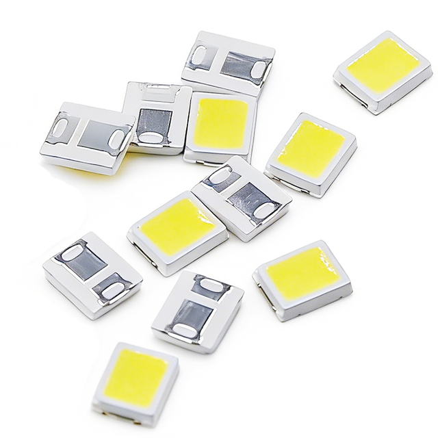 High Brightness 2835 SMD LED Chip 6000K White 120 Beam Angle Chips For Indoor Outdoor Lighting