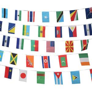 <span class=keywords><strong>Drapeaux</strong></span> de 24 <span class=keywords><strong>pays</strong></span>, bannière de drapeau national de <span class=keywords><strong>pays</strong></span> international, événements sportifs de football asiatique des <span class=keywords><strong>pays</strong></span> du monde - Product Image 5