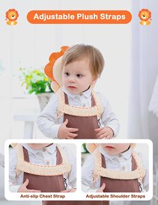 Mochila Protectora Ajustable para la Cabeza del Bebé, Almohadilla de Seguridad para Caminar, Protector de Cabeza para Niños Pequeños - Product Image 4
