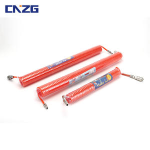 Tubo Neumático Espiral Telescópico de Alta Presión PU810 para Compresor de Aire, Bomba de Aire, Conectores de Manguera Espiral - Accesorios - Product Image 2