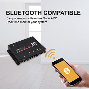 12V 24V 20A kamp güneş şarj regülatörü 75V 260W/520W RV karavan tekne araba yüksek şarj için güneş enerjisi sistemi kiti parçaları - Product Image 2