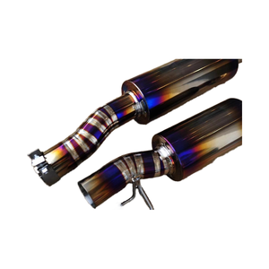 Заводские выпускные выхлопные трубы для Honda FL5 CSK титановый Выпускной глушитель стальной коллектор для модели автомобиля Civic - Product Image 5