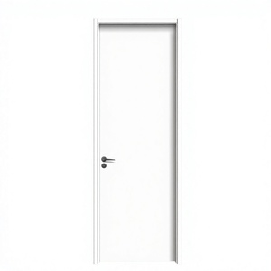 Porte intérieure minimaliste en MDF avec isolation acoustique, surface finie, ouverture manuelle - Product Image 2