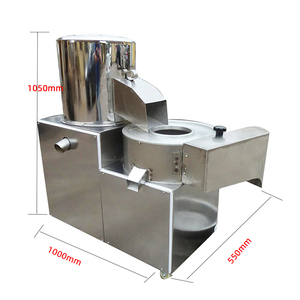 Automatic Industrial Sweet <b>Potato</b> Cassava <b>Potatoes</b> Washing Peeling and Cutting Slicing Machine - Product Image 5