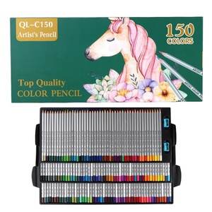 Juego al por mayor de 150 piezas de lápices de colores al óleo hexagonales certificados EN71, 150 colores, lápiz de arte, <span class=keywords><strong>material</strong></span> de papel para pintar - Product Image 6