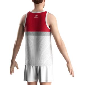 T-shirt sans manches pour homme, coupe ample, en coton, style rugby, imprimé, pour musculation, Nouvelle-Zélande, Nouvelle collection, Offre Spéciale - Product Image 6