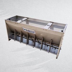 Nuevo Sistema de Alimentación para Cerdos de Doble Cara Personalizado y Popular, Comedero Automático de Acero Inoxidable para Granjas Porcinas, Marca Hengyin, 1 Año de Garantía - Product Image 1