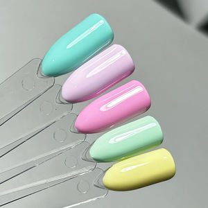 Ensemble de vernis à ongles en gel d'été 2025-Gel <span class=keywords><strong>violet</strong></span> <span class=keywords><strong>pastel</strong></span> et couleurs populaires | Gel UV soak-off | Idéal pour une utilisation en salon d'art - Product Image 1