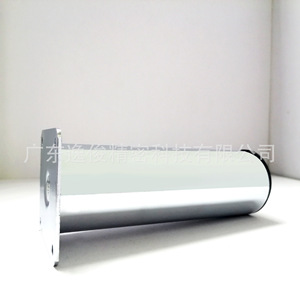 Patas cilíndricas de aleación de zinc para sofá, color plateado, resistentes, herrajes para muebles de sala de estar, diseño moderno minimalista - Product Image 1