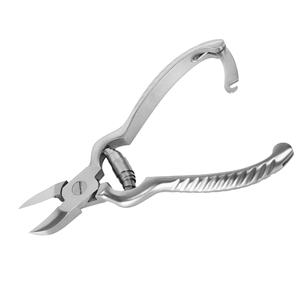 Kit de manucure professionnel en acier inoxydable avec coupe-ongles à ressort pour ongles épais et déformés des orteils et des doigts, et pédicure - Product Image 1