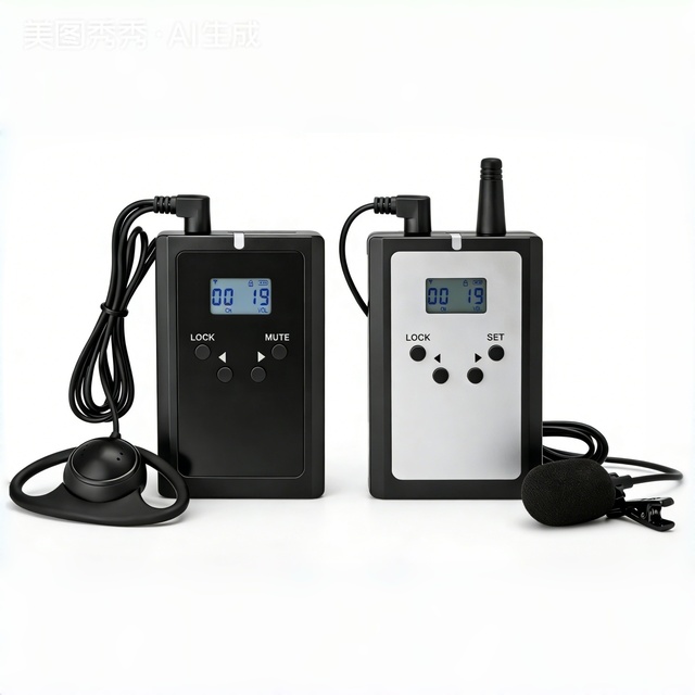 Mix Tech Mixous WAT01-NG2 Wireless Tour Guide System Audio Tour Guide System With Headset
