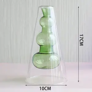 Handmade Glass Crystal Vase For Home Decoration