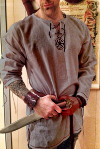 Costume de Chevalier Médiéval Tunique de Cosplay Costumes d'Halloween pour Hommes Adultes Déguisement de <span class=keywords><strong>Pirate</strong></span> Vêtements Fantaisistes Chemises de Carnaval - Product Image 5