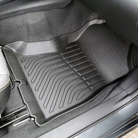 Tapis de sol de voiture 3D Tpe pour Subaru Impreza 2017-2023 Tapis de voiture Tapis de coffre Plateau de coffre