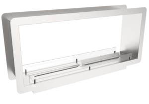 1800mm <span class=keywords><strong>Recessed</strong></span> Wood Burning Ethanol Two Side Cast Iron Fireplace Insert - Product Image 4