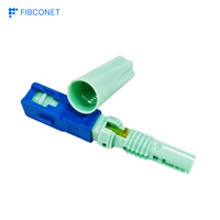 Conector Óptico Rápido SC APC UPC para Montaje en Campo de Fibra FTTH FTTX FTTB para Comunicación en Red