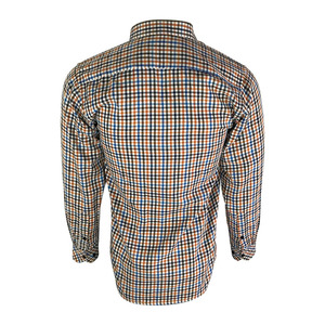 OEM hommes nouvelle arrivée petit plaid casual chemise à manches longues - Product Image 2
